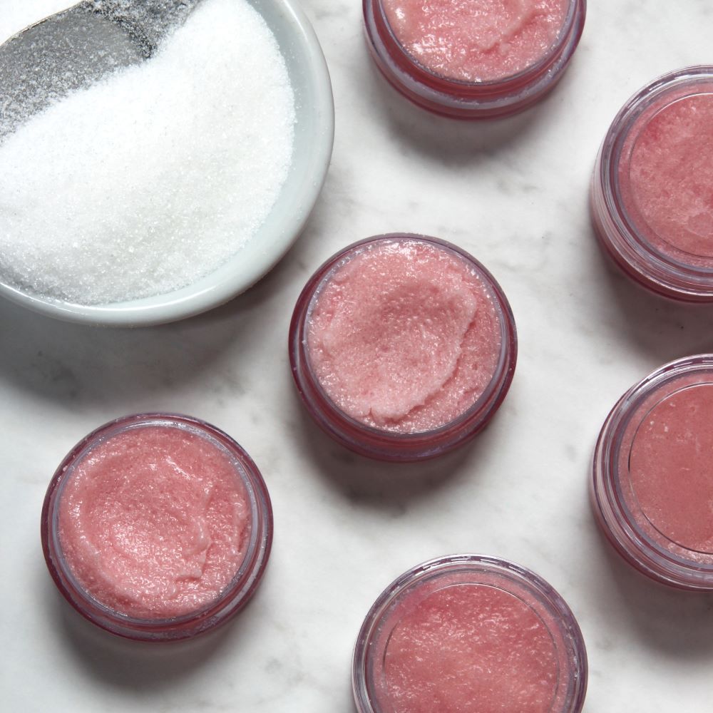 Passionfruit Rose Sugar Lip Scrub Project